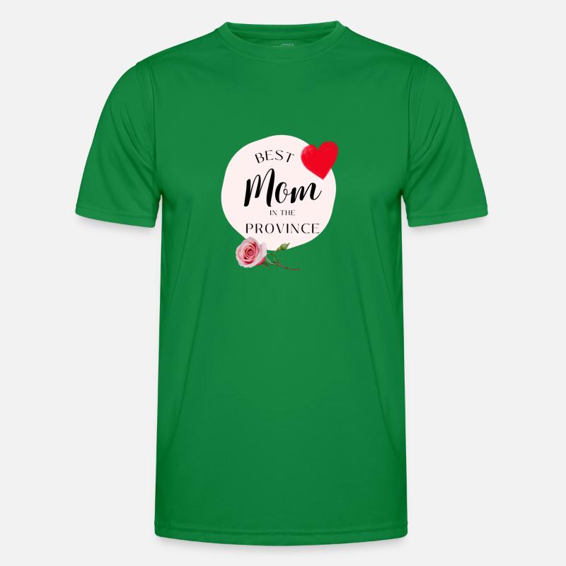 Beste Mutter der Provinz Männer Funktions-T-Shirt