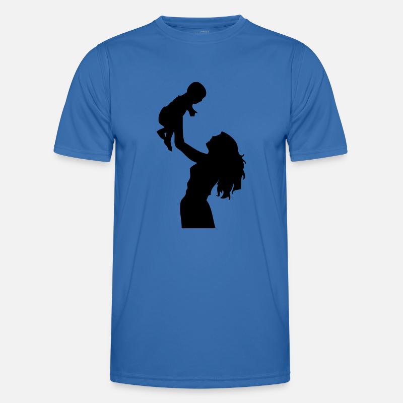 Mutter Männer Funktions-T-Shirt