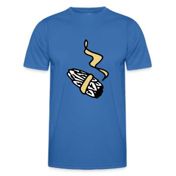 Encens Encens Rituel Nettoyant Shaman - T-shirt sport Homme - bleu roi - Devant - AI Model Male 178 dark (178cm)