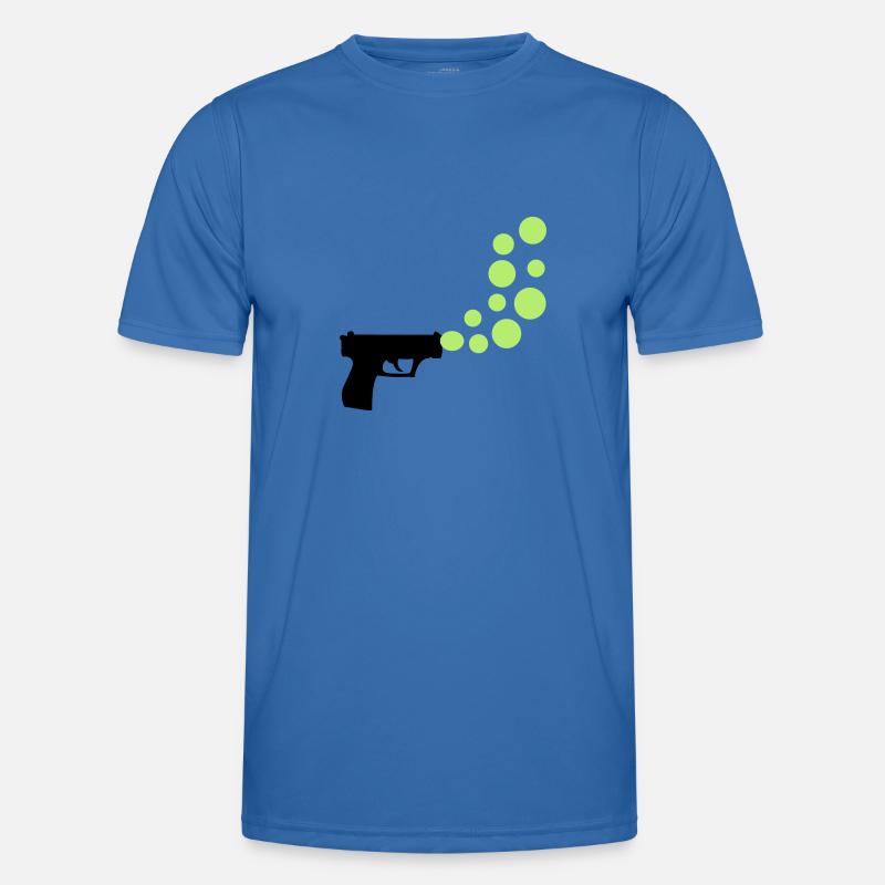 bubble gun T-shirt sport Homme