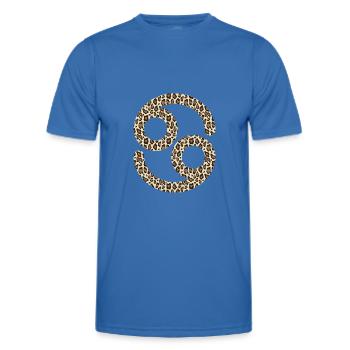 Sternzeichen Krebs - Männer Funktions-T-Shirt - Königsblau - Vorne - AI Model Male 178 dark (178cm)