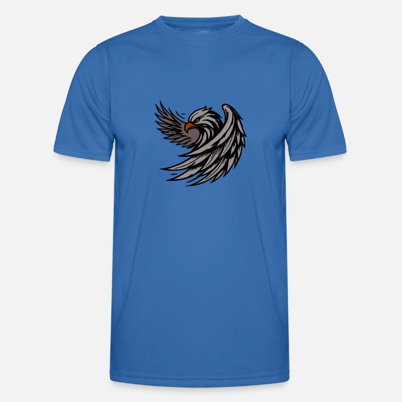 Powerful Eagle - Men's Functional T-Shirt - royal blue