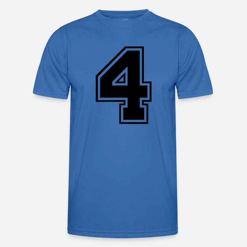 vier Männer Funktions-T-Shirt