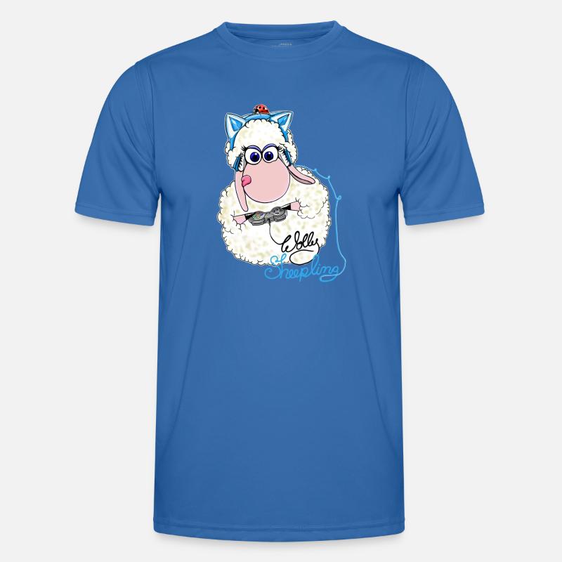 Wolly Sheepling joue T-shirt sport Homme
