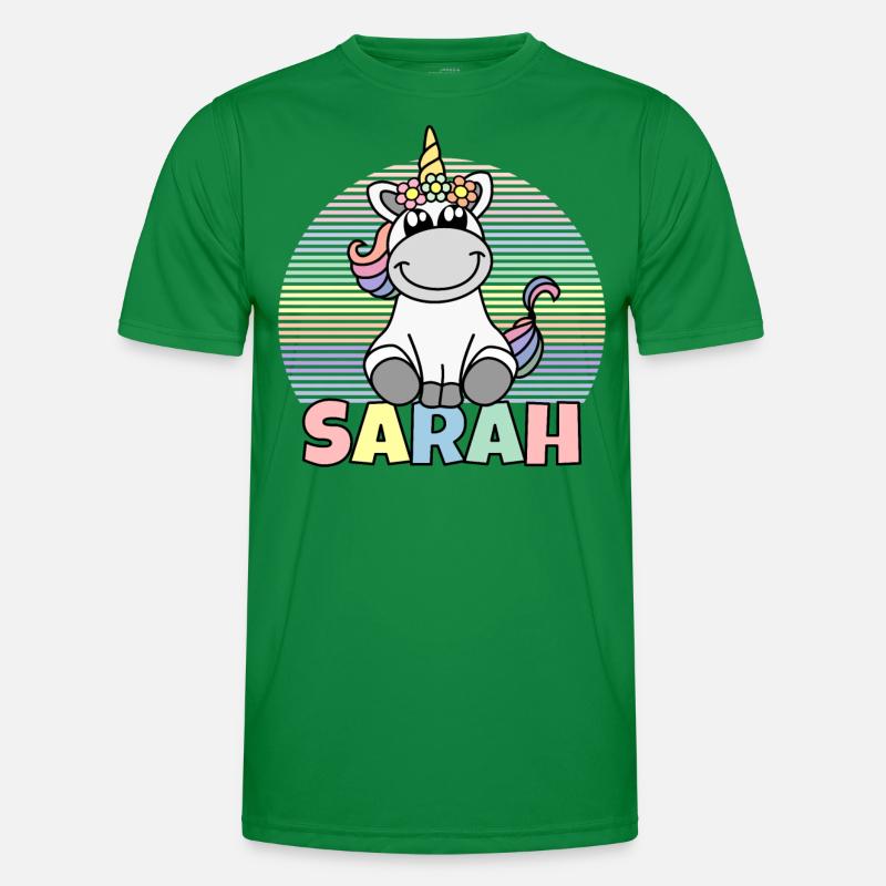 Sarah Einhorn Name Männer Funktions-T-Shirt