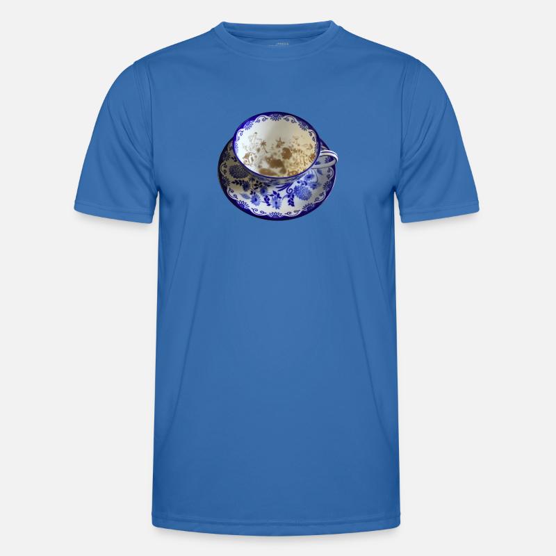 Cup with coffee grounds Men's Functional T-Shirt