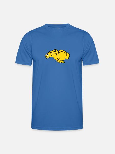 Quick Bunny - Männer Funktions-T-Shirt - Königsblau