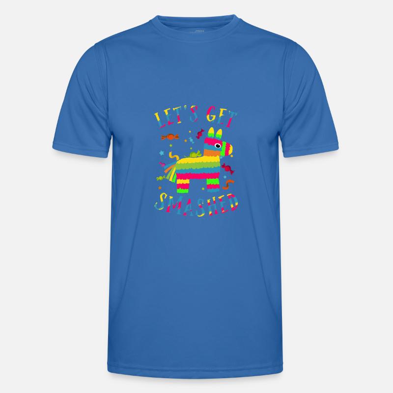 Let's Get Smashed Pinata Men's Functional T-Shirt