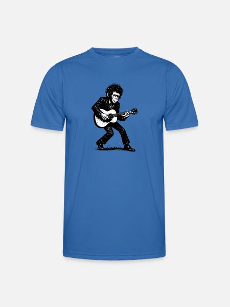 Singer Songwriter | The Monkey Dancer - Men's Functional T-Shirt - royal blue