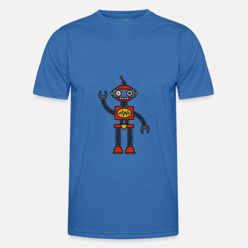 Robot Men's Functional T-Shirt