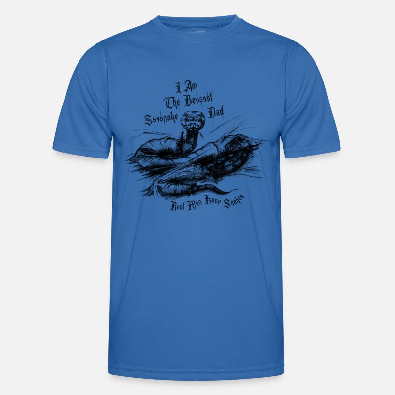 Serpent - Serpent - Boule Python - Meilleur papa serpent T-shirt sport Homme