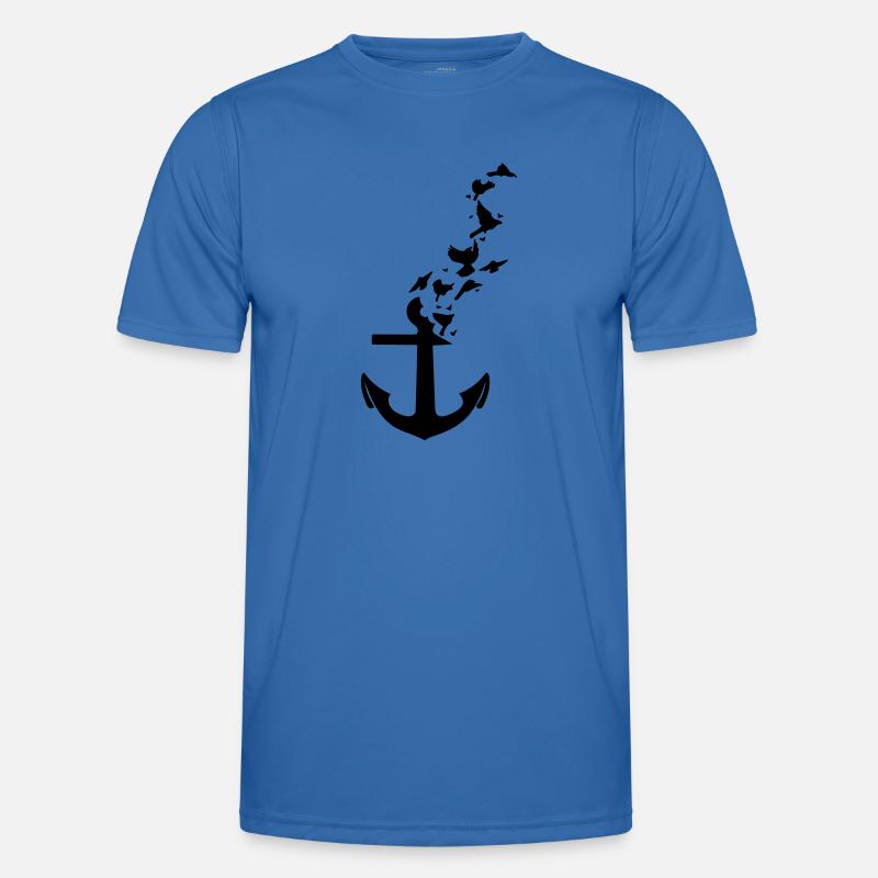 anchor - Men's Functional T-Shirt - royal blue