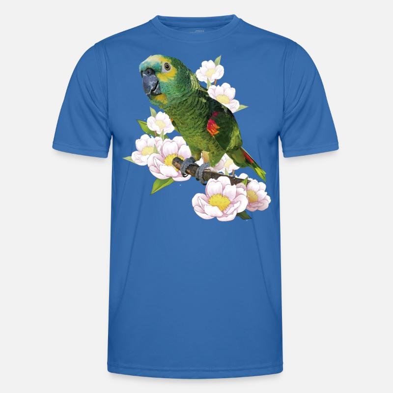 The blue-fronted amazon - Men's Functional T-Shirt - royal blue