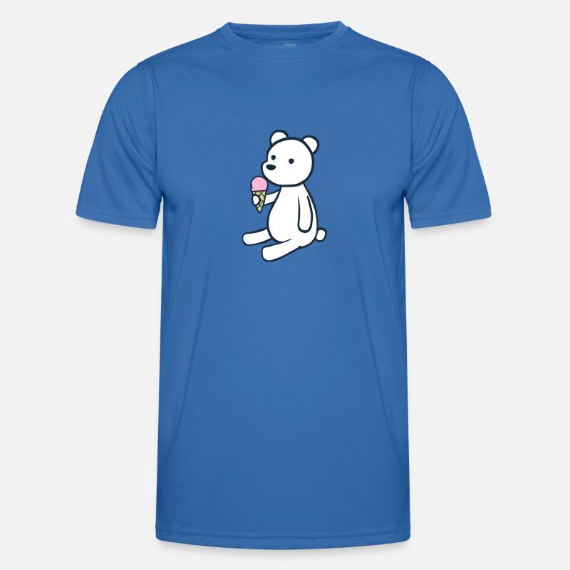niedliches Eis Eisbär Männer Funktions-T-Shirt