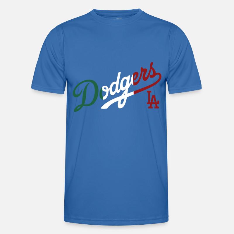 Dodgers LA Kapuzenpullover Männer Funktions-T-Shirt