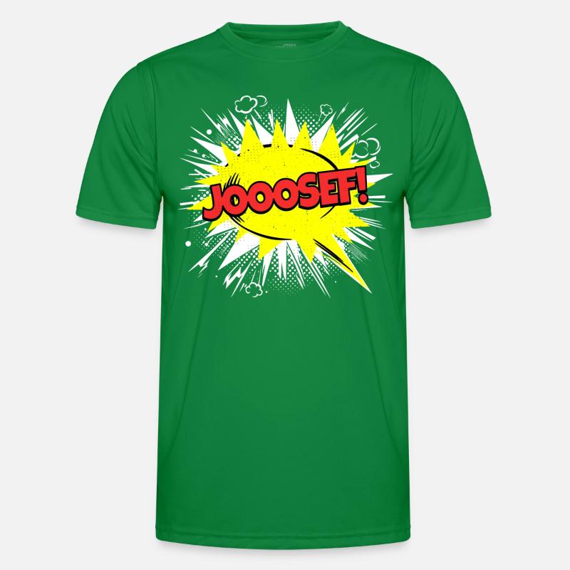 Josef Nom Funny Speech Bubble Jooosef ! T-shirt sport Homme