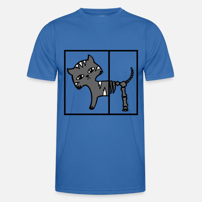 Schroederer Cat Schrödinger's cat physics - Men's Functional T-Shirt - royal blue
