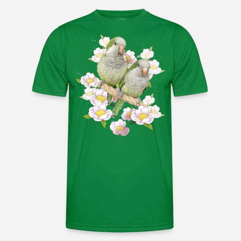 Argentinischer Sittich Männer Funktions-T-Shirt