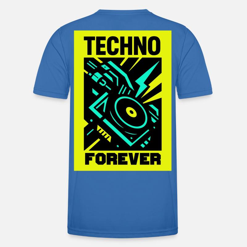 Techno pour toujours T-shirt sport Homme