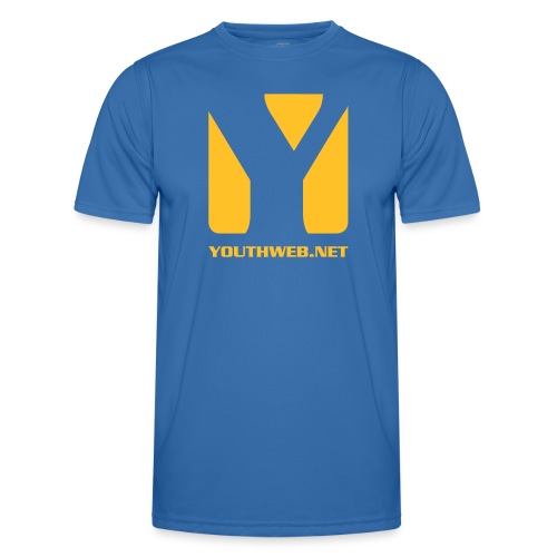 yw_LogoShirt_yellow - Männer Funktions-T-Shirt