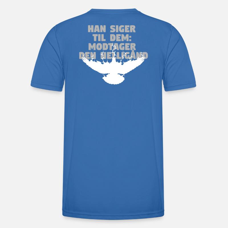 Receive Comforter - Danish - Men's Functional T-Shirt - royal blue