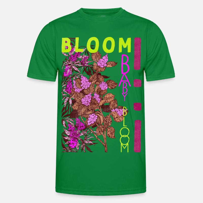 BLOOM BABY BLOOM Männer Funktions-T-Shirt