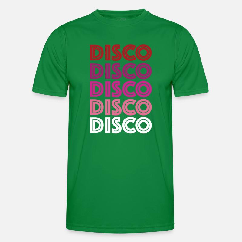 Disco Disco Disco Männer Funktions-T-Shirt