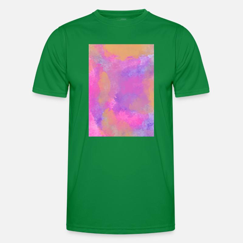 Gradient - lilac can be personalized Men's Functional T-Shirt