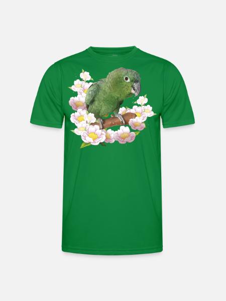 The farinous parrot - Men's Functional T-Shirt - kelly green