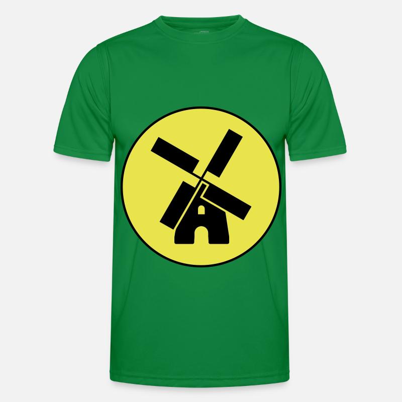 Windmill Circle Men's Functional T-Shirt