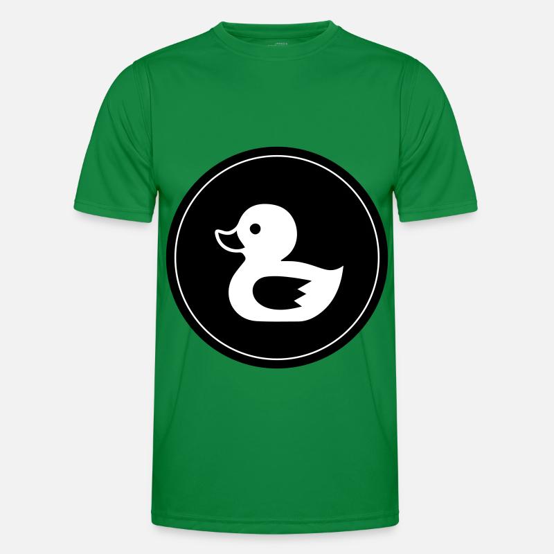 Duck Icon - Men's Functional T-Shirt - kelly green