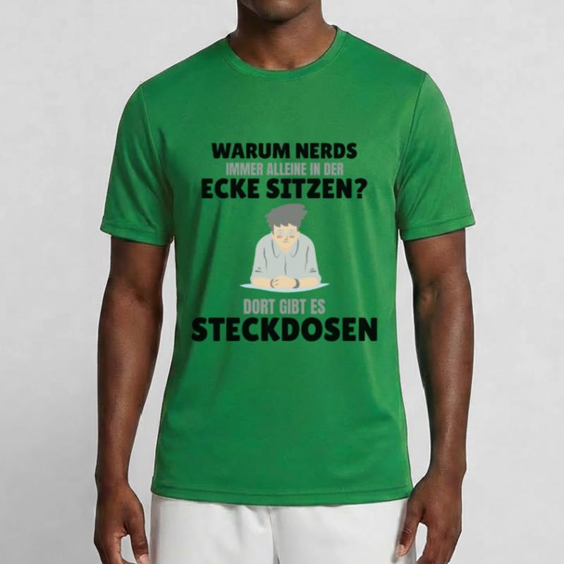 Nerds Nerd Programmierer Informatiker Computer Männer Funktions-T-Shirt