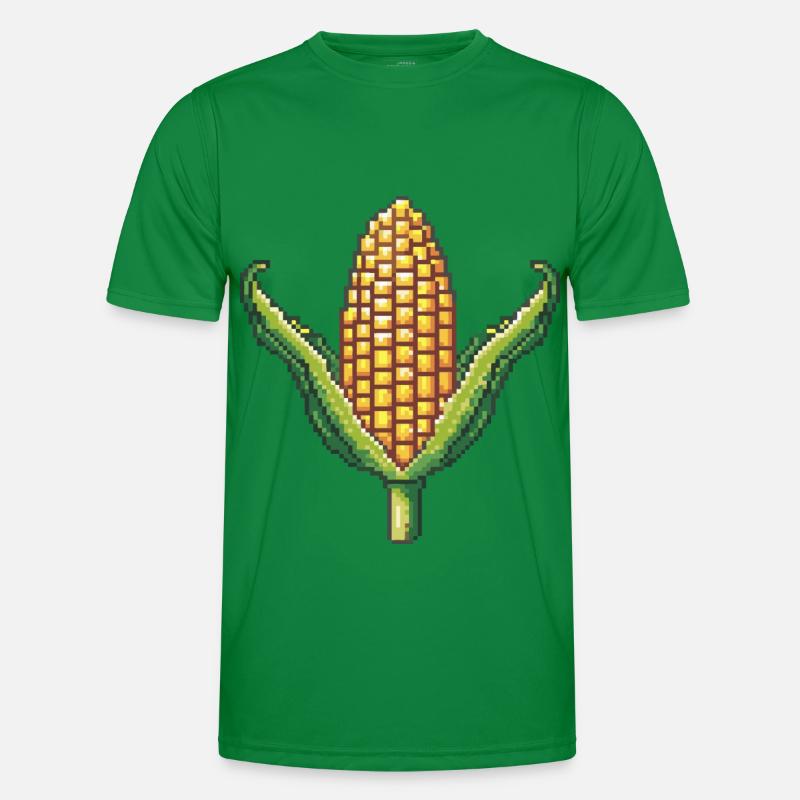 Icône pixel de maïs T-shirt sport Homme