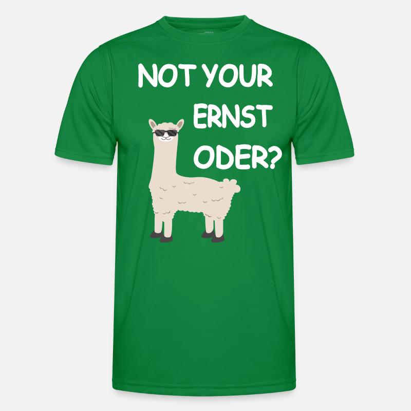 Not your Ernst ODER? - Männer Funktions-T-Shirt - Kelly Green