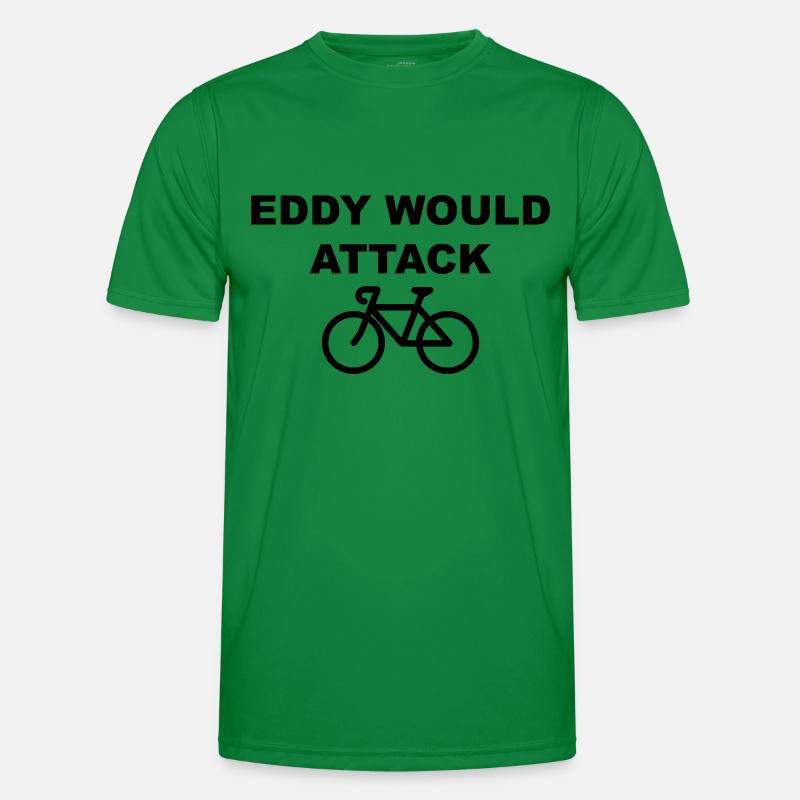 Eddy Would Attack Men's Functional T-Shirt