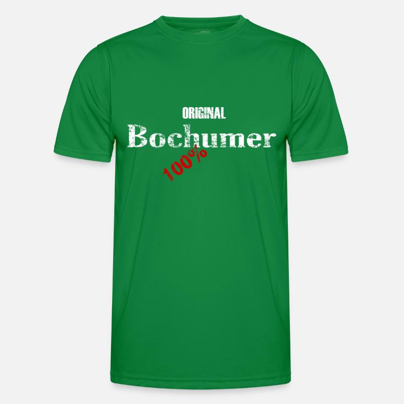 Original Bochumer 100% Männer Funktions-T-Shirt