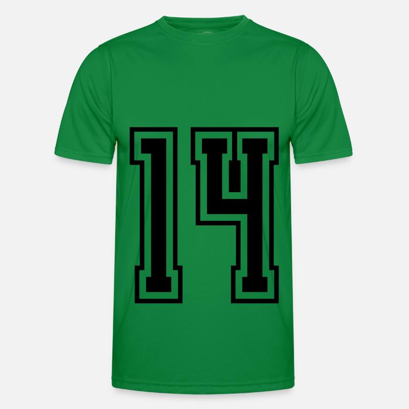14 Numéro de numéro T-shirt sport Homme