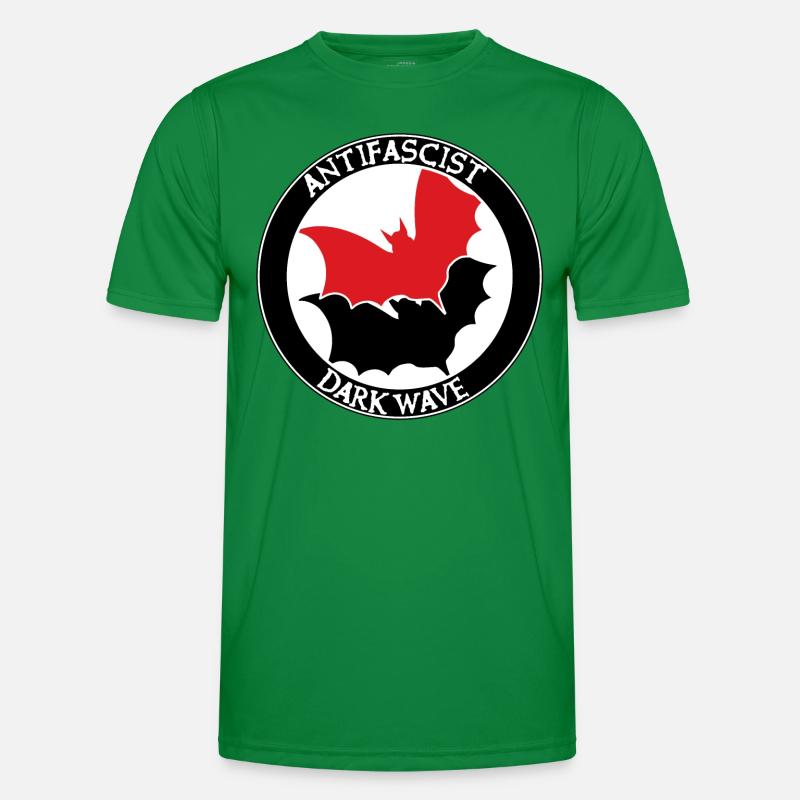 ANTIFASCIST DARK WAVE Men's Functional T-Shirt