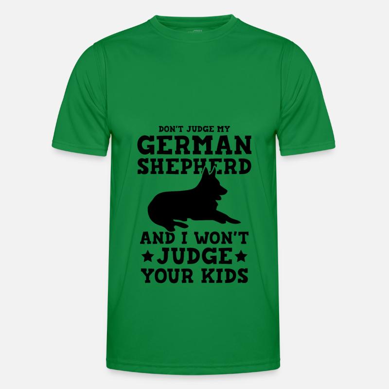 German Shepherd Men's Functional T-Shirt