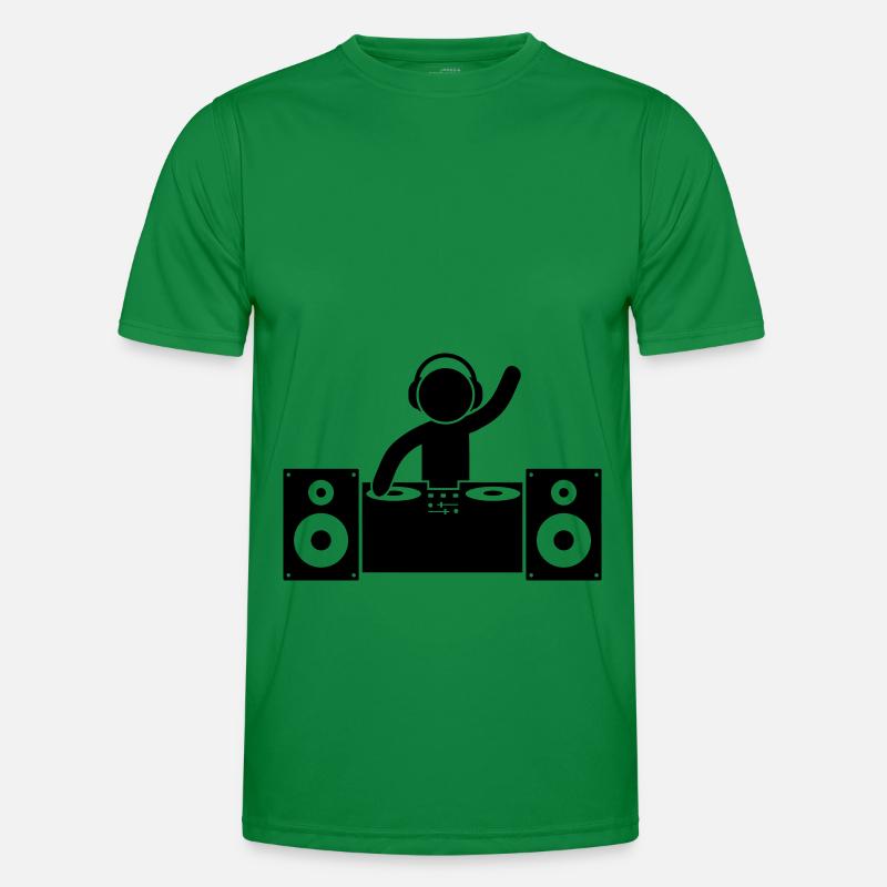 Platines dj T-shirt sport Homme