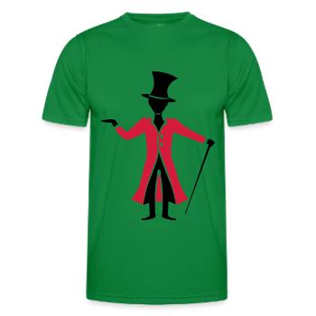 Magicien Sorcier - T-shirt sport Homme - vert - Devant - AI Model Male 178 dark (178cm)