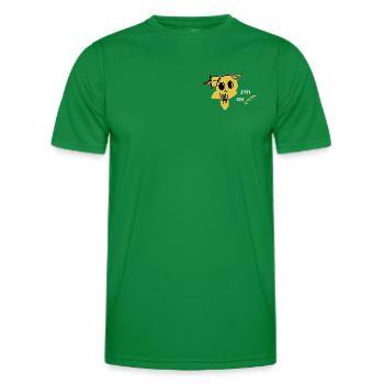I'm OK - Men's Functional T-Shirt - kelly green - Front - AI Model Male 178 dark (178cm)