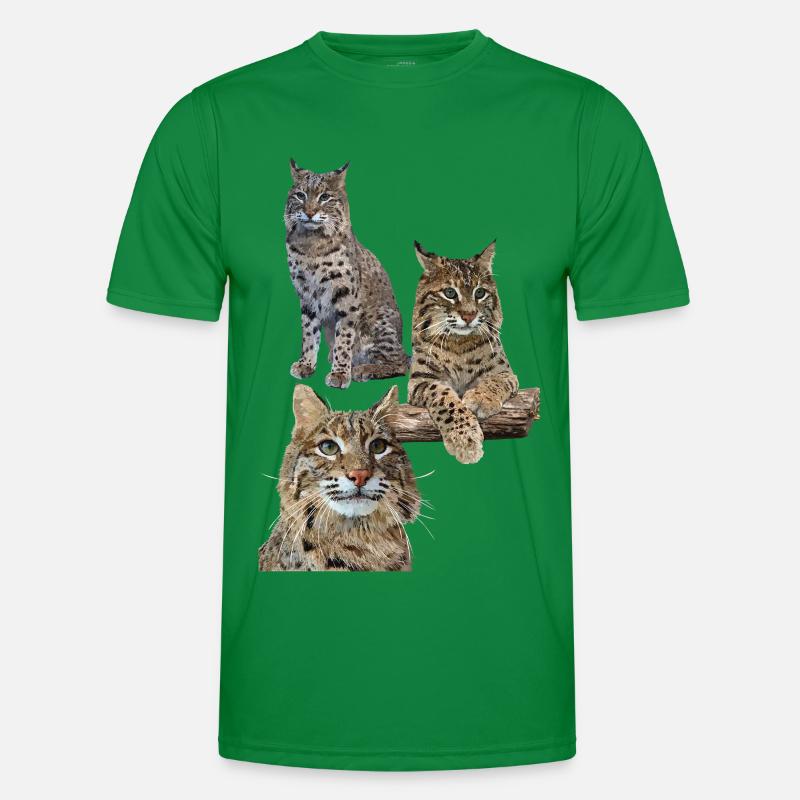 Luchs Männer Funktions-T-Shirt