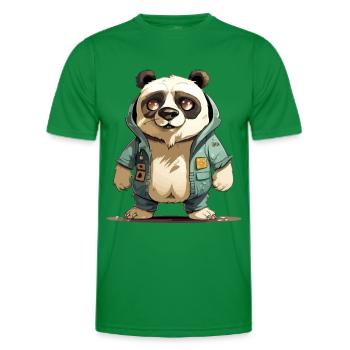 Kal the streum - Men's Functional T-Shirt - kelly green - Front - AI Model Male 178 dark (178cm)
