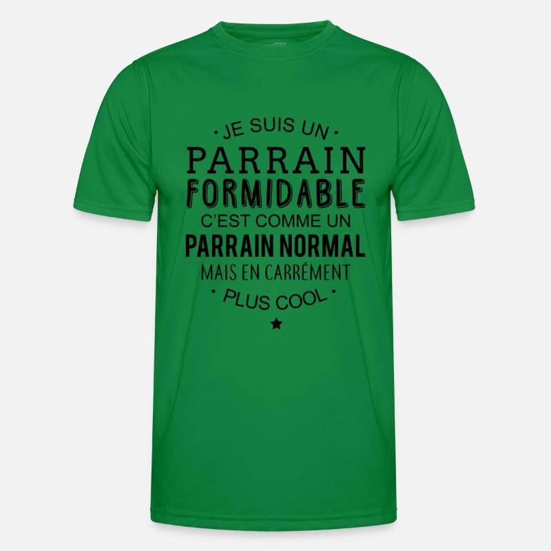 Parrain formidable T-shirt sport Homme
