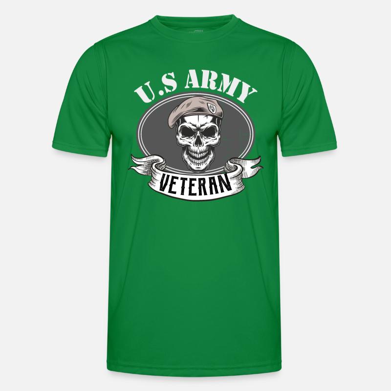Veteran der US-Armee Männer Funktions-T-Shirt