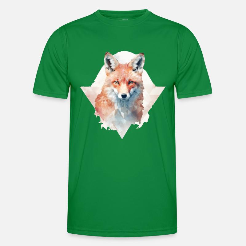 Fuchs Männer Funktions-T-Shirt