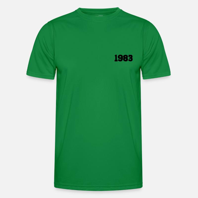 Year 1983 black Men's Functional T-Shirt