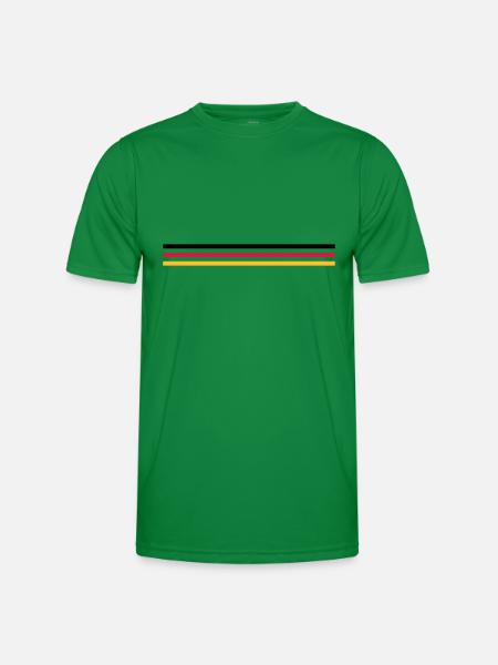 Trait Germany version 1 large - Men's Functional T-Shirt - kelly green