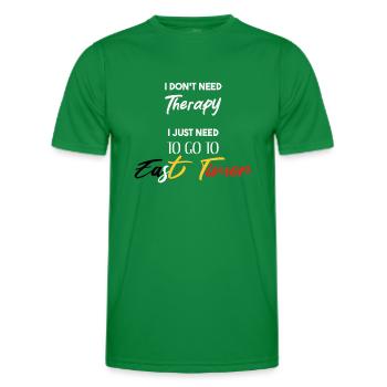 Timor oriental idée cadeau Timor oriental drôle Timor Leste - T-shirt sport Homme - vert - Devant - AI Model Male 178 dark (178cm)